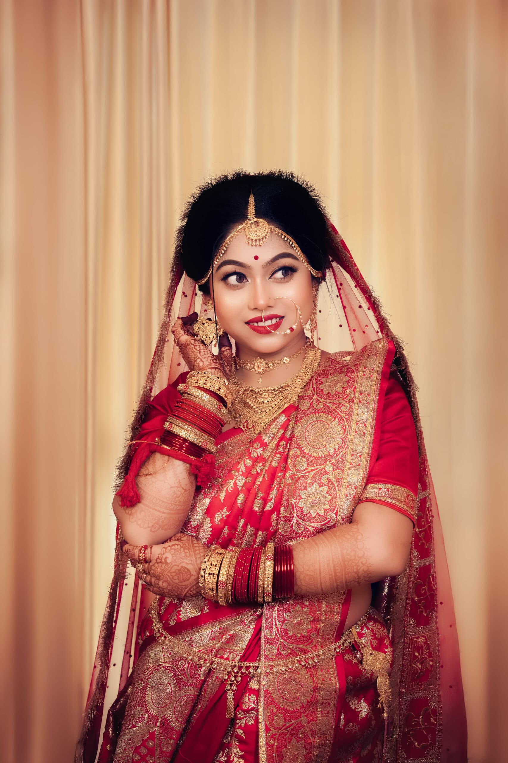 Bride on Wedding Day